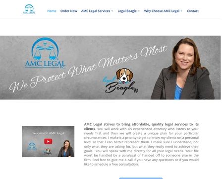 website thubmnail of AMC Legal