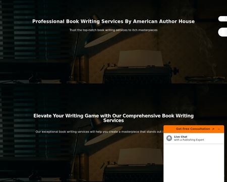 website thubmnail of American Author House