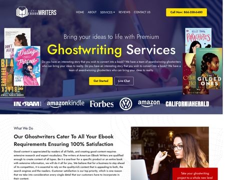 website thubmnail of AmericanEBookWriters