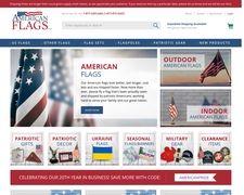 Thumbnail of American Flags