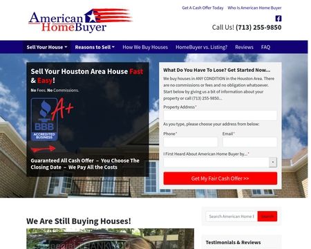 website thubmnail of American Home Buyer