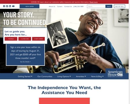 website thubmnail of American House
