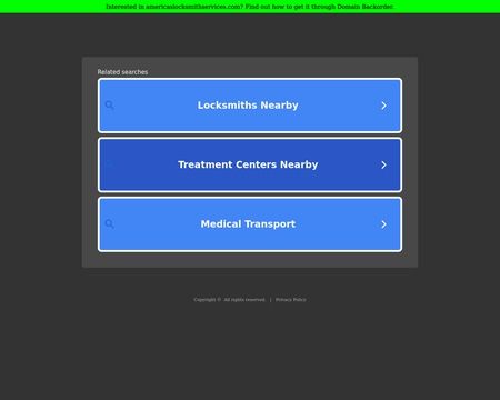 website thubmnail of AmericasLocksmithServices