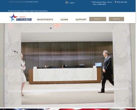 website thubmnail of Ameristarinvestment