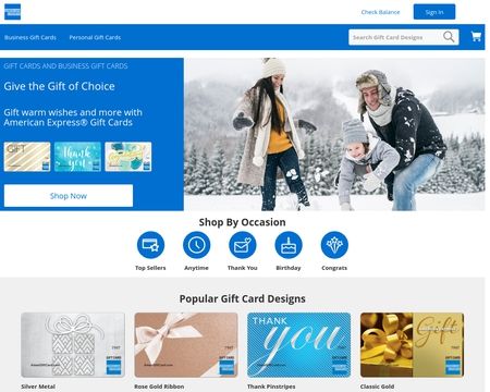 website thubmnail of Amexgiftcard