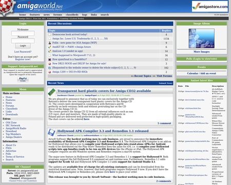 website thubmnail of Amigaworld.net