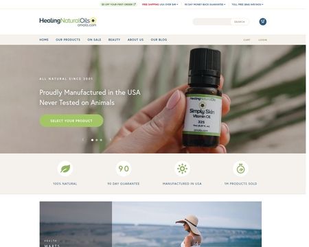 website thubmnail of Amoils.com
