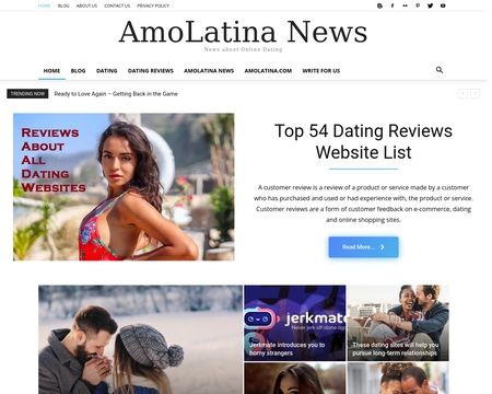 website thubmnail of Amolatinanews