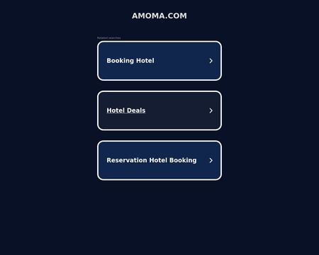website thubmnail of AMOMA.com
