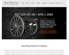 Thumbnail of Amoskeagauction.com