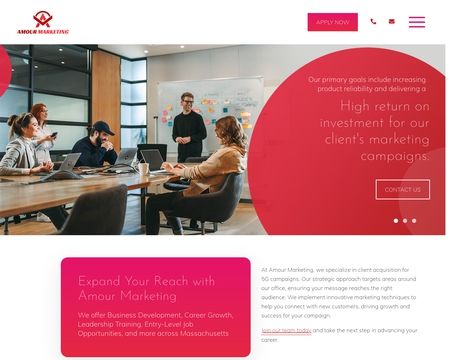 website thubmnail of Amourmarketinginc