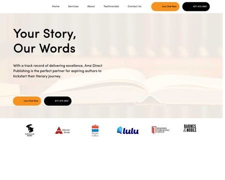 website thubmnail of AMZ Direct Publishing