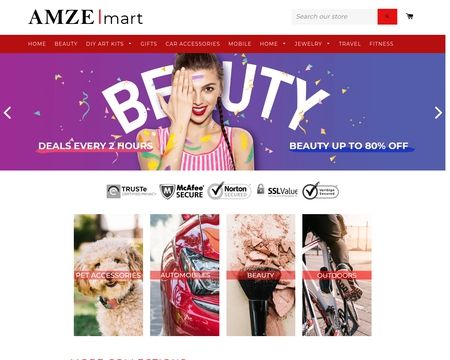 website thubmnail of AMZE MART