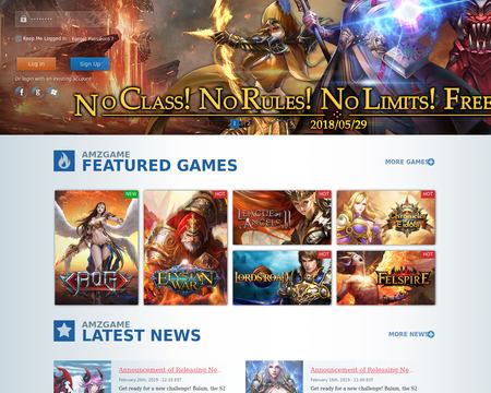 website thubmnail of AMZGame