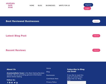 website thubmnail of Anastesiadatescam.org
