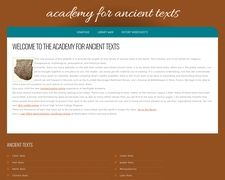 Thumbnail of Academy For Ancient Texts. Ancient Texts Library.