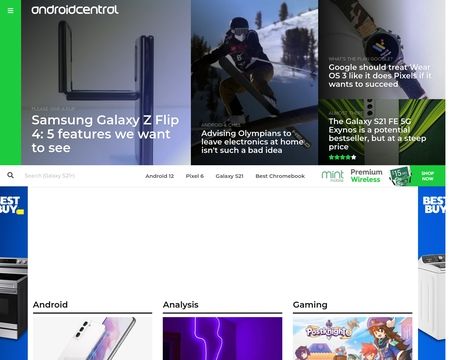website thubmnail of Android Central