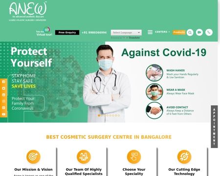 website thubmnail of Anew Aesthetic