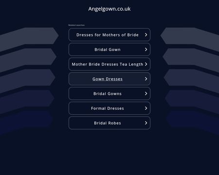 website thubmnail of Angelgown.co.uk