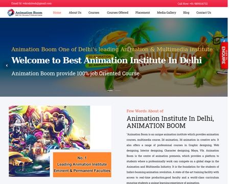 website thubmnail of Animationboom.net