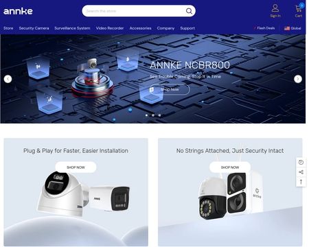 website thubmnail of Annke