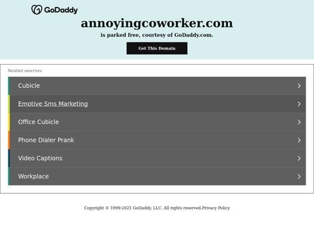 website thubmnail of Annoyingcoworker