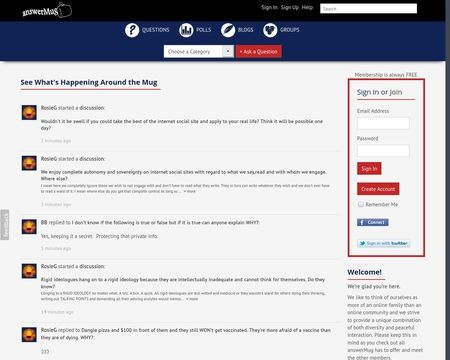 website thubmnail of AnswerMug