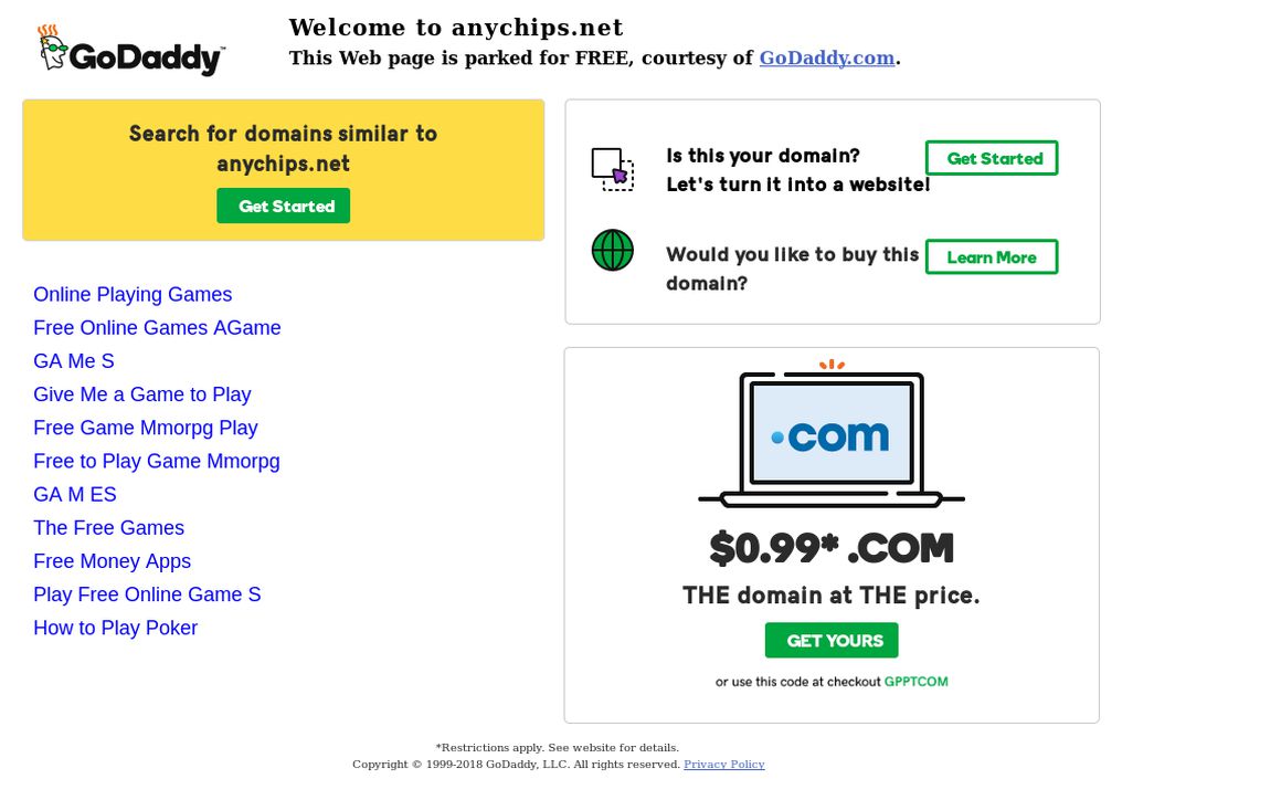 website thubmnail of Anychips