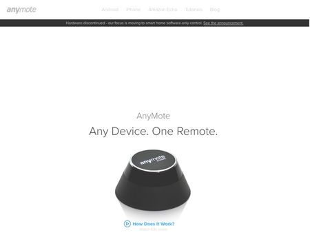 website thubmnail of Anymote