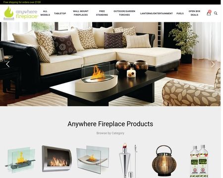 website thubmnail of Anywhere Fireplaces