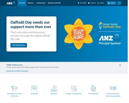 website thubmnail of Anz.co.nz