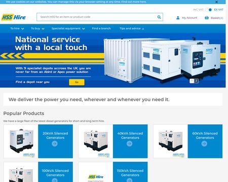 website thubmnail of Apex Generators