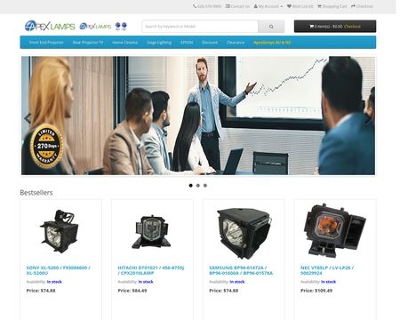 website thubmnail of ApexLamps