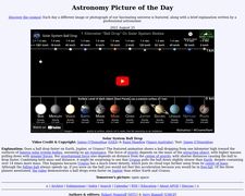 Thumbnail of Astronomy Picture Of The Day