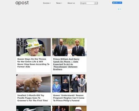 website thubmnail of APost