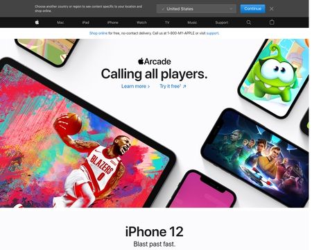 website thubmnail of Apple (Canada)