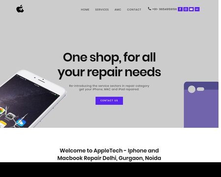 website thubmnail of Appletech.repair