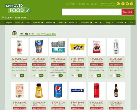 website thubmnail of Approved Food