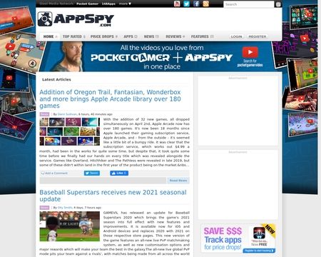 website thubmnail of Appspy