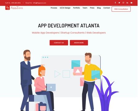 website thubmnail of AppZoro