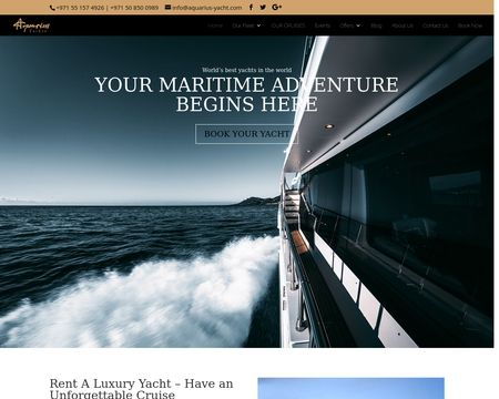 website thubmnail of Aquarius-yacht
