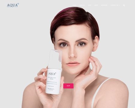 website thubmnail of Aqua+ Skincare