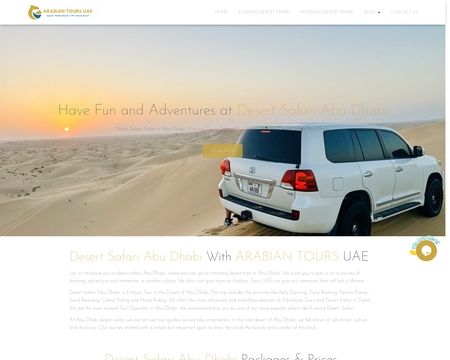 website thubmnail of Arabiantoursuae