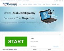 Thumbnail of Arabic-calligraphy.com
