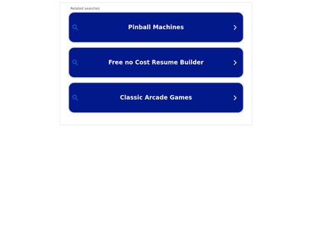 website thubmnail of ArcadeResumes