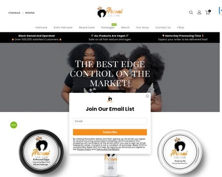 website thubmnail of Arcanicoilcare