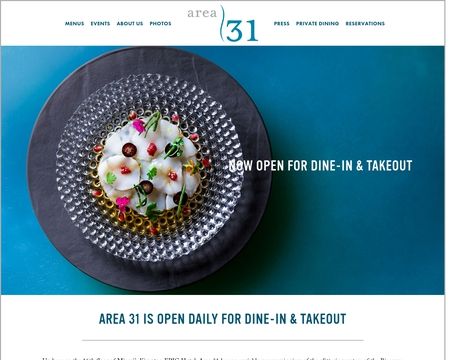 website thubmnail of Area31restaurant