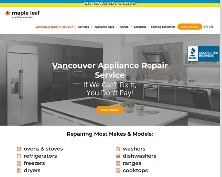 website thubmnail of Maple Leaf