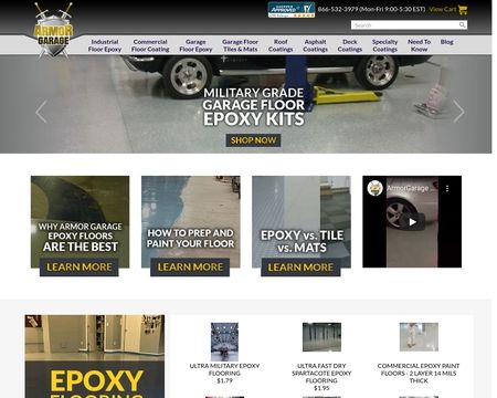 website thubmnail of ArmorGarage