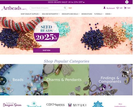 website thubmnail of Art Beads